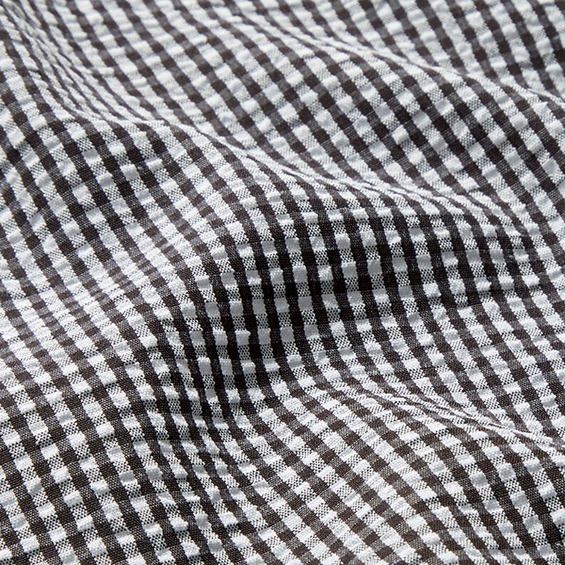 Anarruga Xadrez Vichy – preto/branco,  image number 2