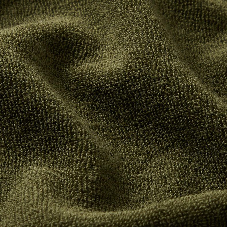 Tecido turco Stretch Liso – oliva escura,  image number 2