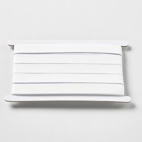 Fita elástica lisa [3 m | 15 mm] – branco, 