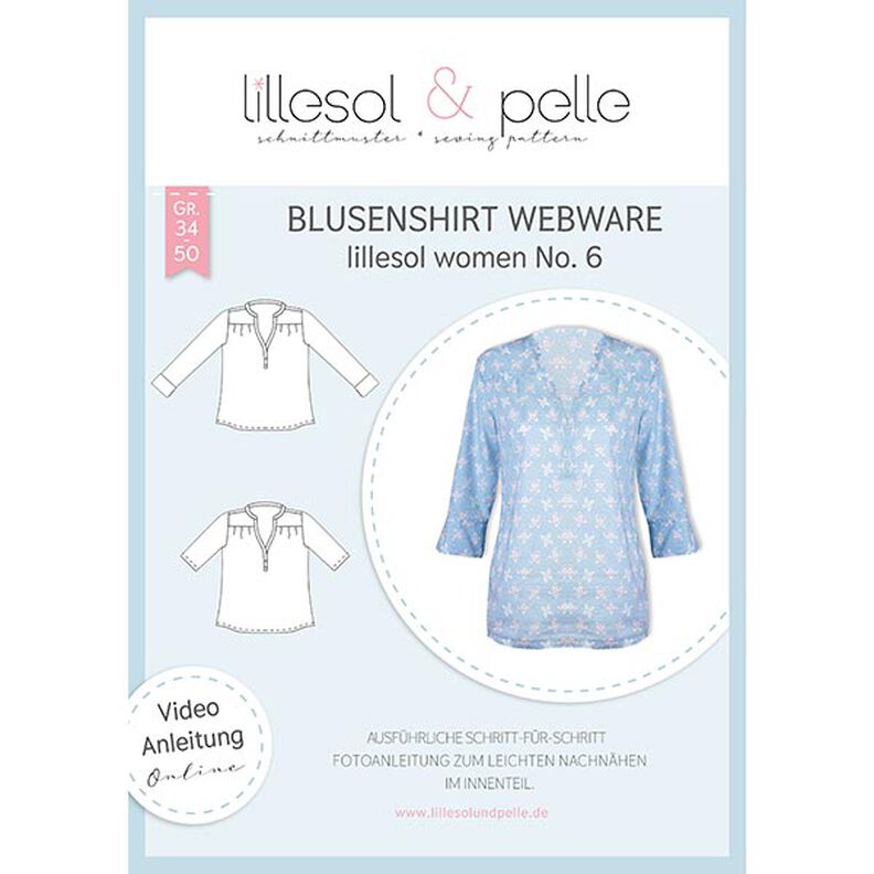 Camisa-blusa Tecido, Lillesol & Pelle No. 6 | 34 - 50,  image number 1