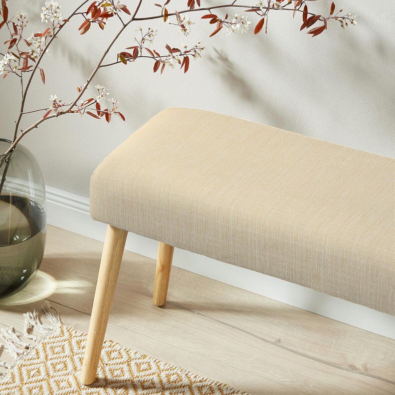 Tecido para estofos Tecido colorido &ndash; bege claro,  image number 4