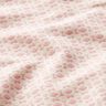 Padrão de losangos em jacquard – rosa/branco sujo,  thumbnail number 2
