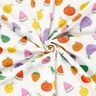 Jersey de algod&atilde;o Fruta alegre &ndash; branco sujo/laranja-p&ecirc;ssego,  thumbnail number 3