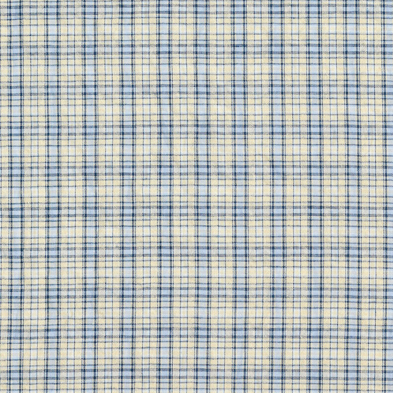 Mistura de algodão Xadrez – amêndoa/azul claro,  image number 1