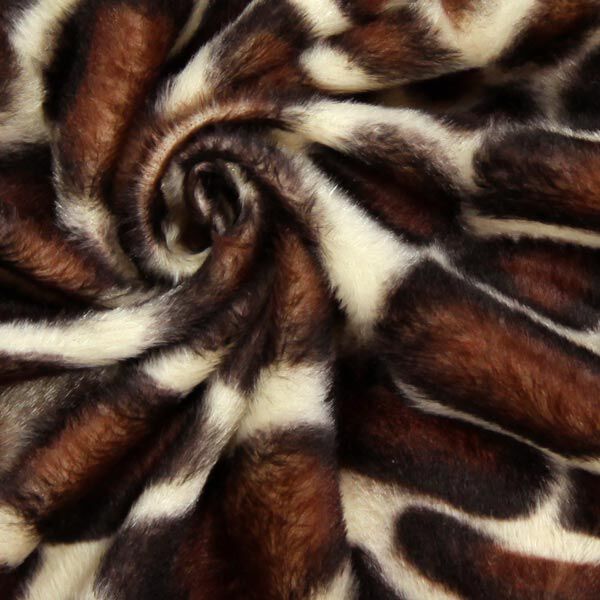 Imitação de pele girafa – castanho,  image number 2