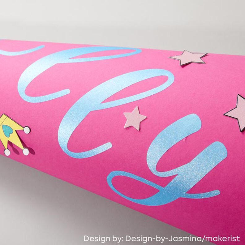 Película de vinil Shimmer Din A4 – azul marinho,  image number 3