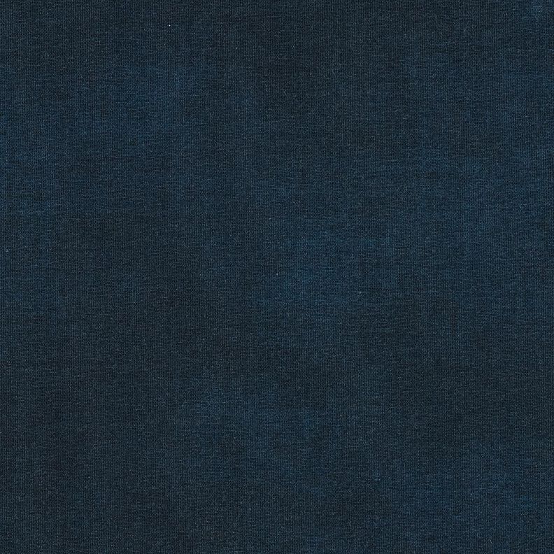 French Terry Sweat de verão Flores de gelo Tecido com orla | Glitzerpüppi – azul-noite/branco,  image number 8