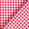 Anarruga Mistura de algodão Xadrez Vichy – vermelho,  thumbnail number 4