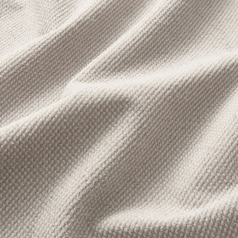 Tecido para estofos Melange macio – cinzento claro,  image number 2