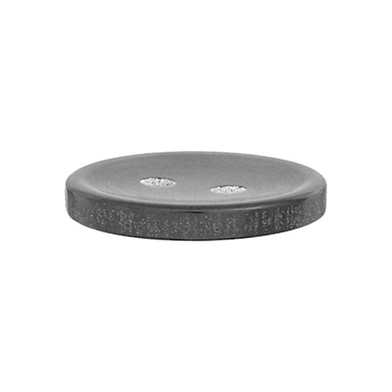 Botão de plástico Liso - cinzento,  image number 2