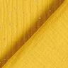Algodão Musselina Sarapintas douradas espalhadas – amarelo-caril/dourado,  thumbnail number 4