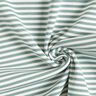 Bordas Tecido tubular Riscas estreitas – verde amarelado/branco,  thumbnail number 3
