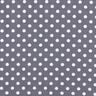 Popelina de algod&atilde;o Polka Dots &ndash; cinza ard&oacute;sia/branco,  thumbnail number 1