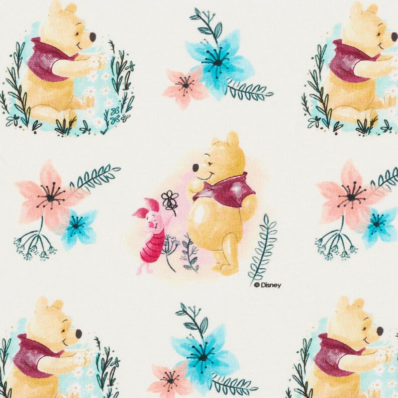 Jersey de algodão Pooh e Piglet | Disney – bege,  image number 1