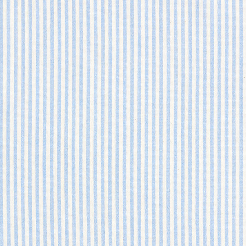 Mistura de viscose e algodão Riscas – azul claro/branco sujo,  image number 1