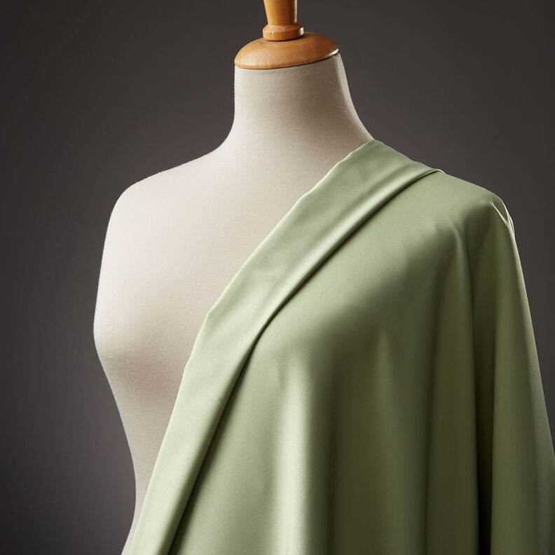 Microfibra Cetim – verde pastel,  image number 8