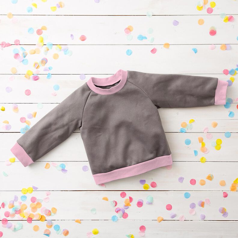 Tecido para bordas liso – rosa,  image number 4