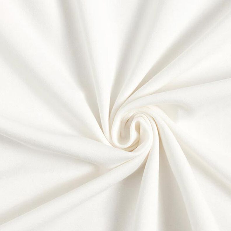 Sweat de algodão leve liso – branco sujo,  image number 1