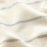 Jersey com riscas largas brilhantes – branco/prata metálica,  thumbnail number 3