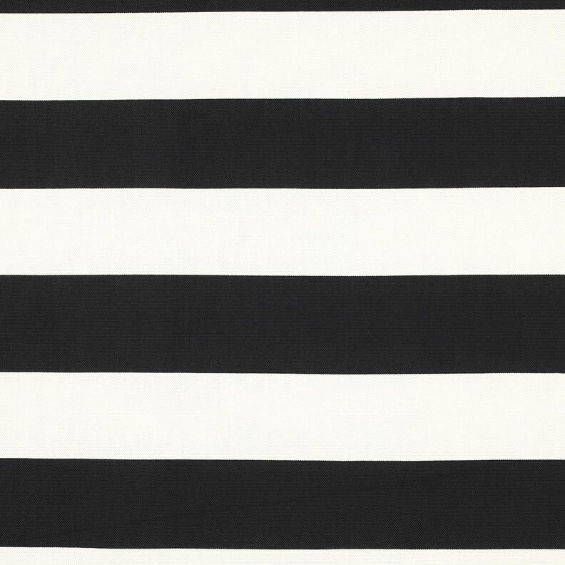 Tecido para decoração Lona Riscas alegres – preto/branco,  image number 1