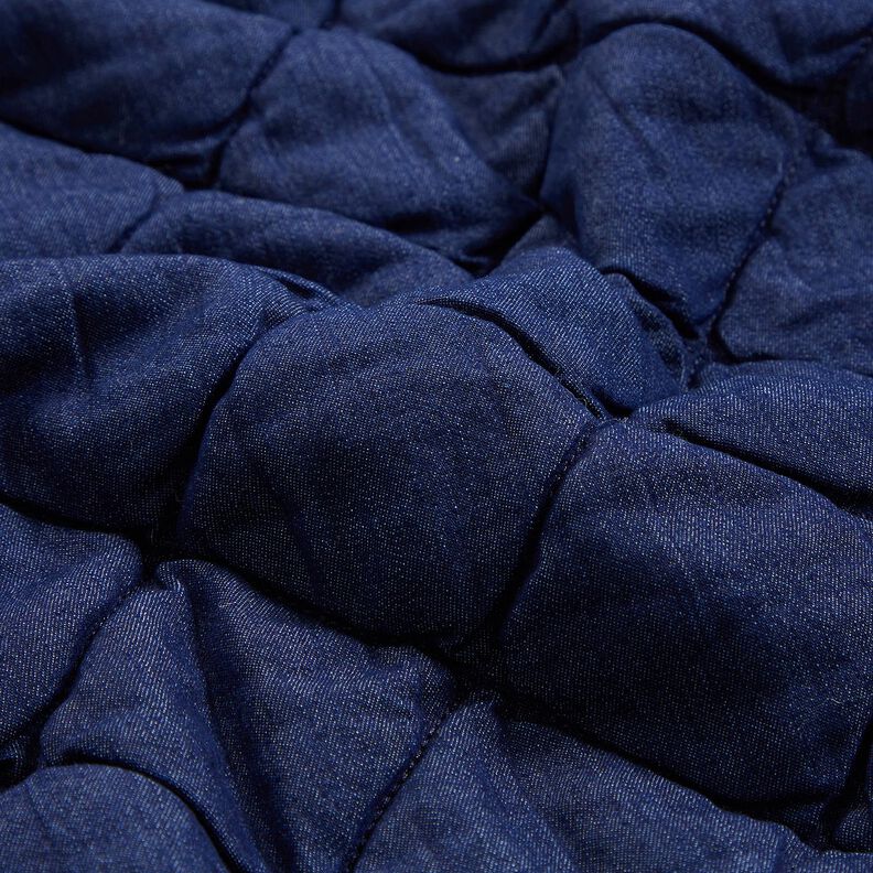 Ganga Tecido acolchoado Losangos – azul-noite,  image number 2