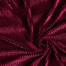 Veludo Stretch Ondas em relevo – bordô,  thumbnail number 3
