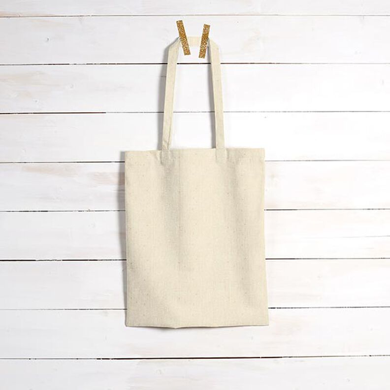 Tecido de algodão Tela de rami Cretone – natural,  image number 4