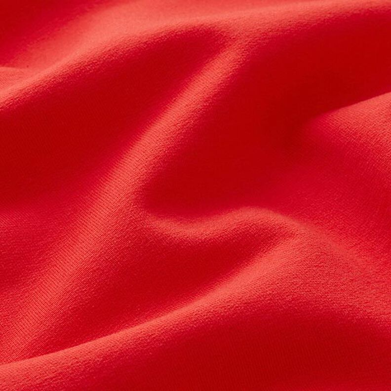 Sweat de algodão leve liso – vermelho,  image number 4