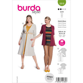 Plus-Size Vestir / Blusa 5818 | Burda | 44-54, 