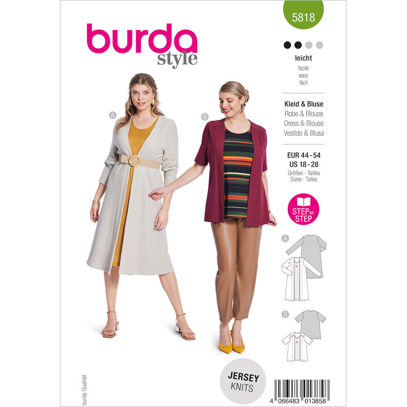 Plus-Size Vestir / Blusa 5818 | Burda | 44-54,  image number 1