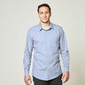 Tecido para blusas Mistura de algodão Riscas – azul claro/branco,  thumbnail number 6