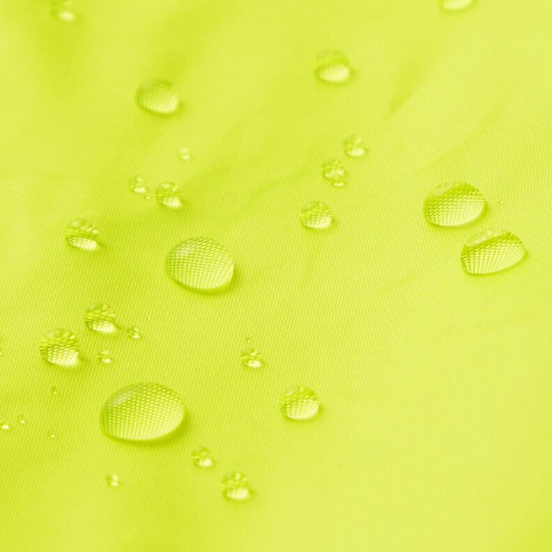 Tecido para casacos impermeável ultraleve – amarela néon,  image number 5
