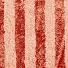 Tecido turco Bambu Riscas grossas – vermelho/lagosta, 