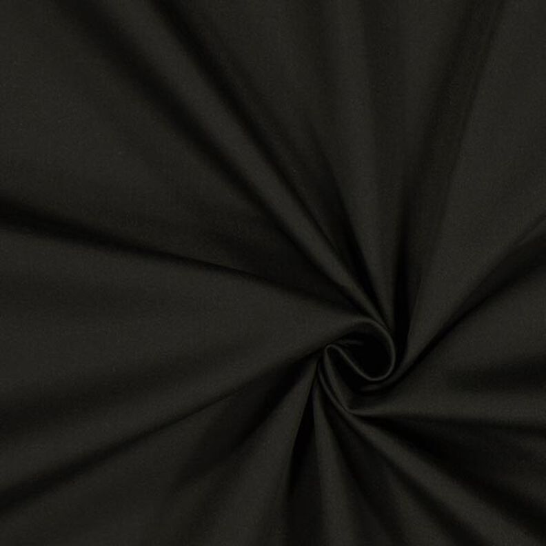 Cetim de algodão Stretch – preto,  image number 1