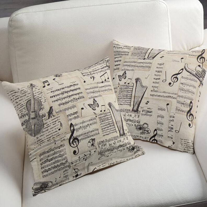 Meio linho Panamá Partituras – natural,  image number 6