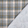 Tecido acolchoado Flanela Xadrez | Poppy Fabrics – cinzento,  thumbnail number 4