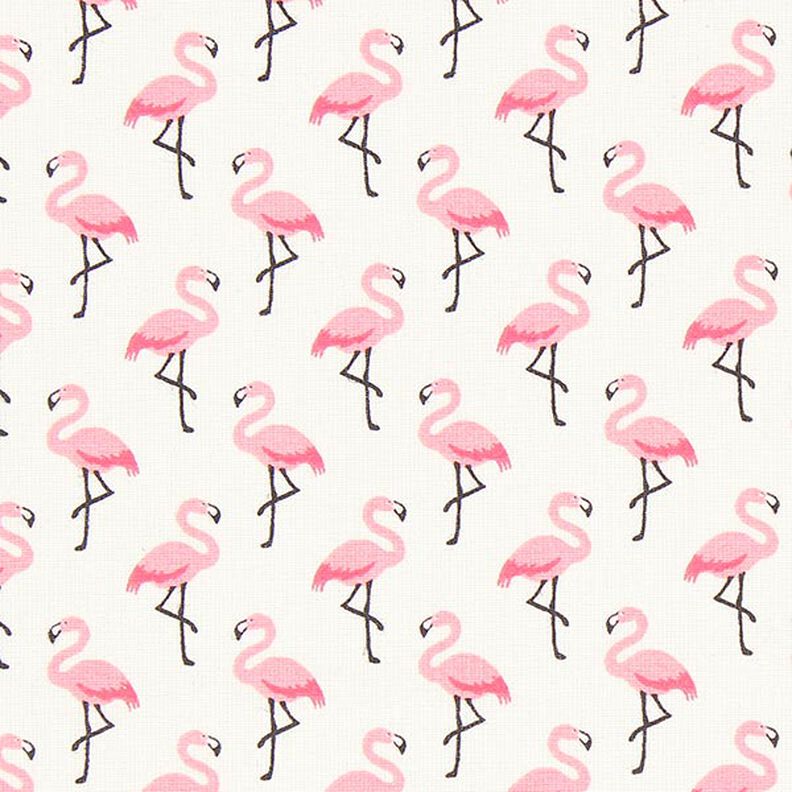 Algodão revestido Flamingo – branco sujo,  image number 1