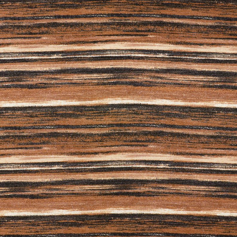 Jersey com riscas brilhantes esbatidas – castanho/preto,  image number 1