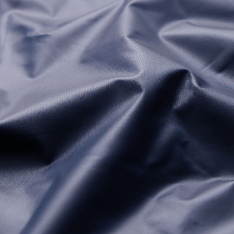 Tecido para casacos impermeável ultraleve – azul-marinho,  image number 3