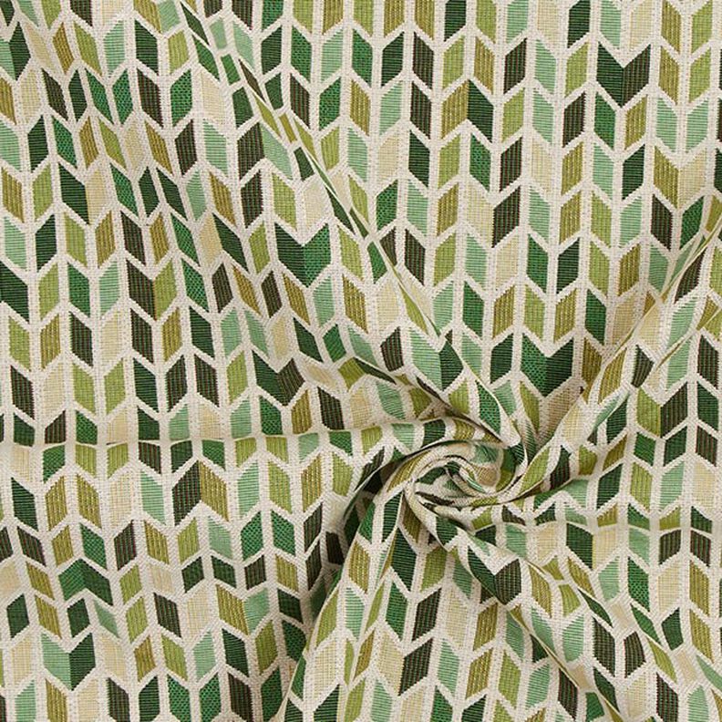 Jacquard Gobelina Ziguezague – verde,  image number 3