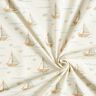 Jersey de algodão Veleiros e peixes Impressão Digital – branco sujo,  thumbnail number 3