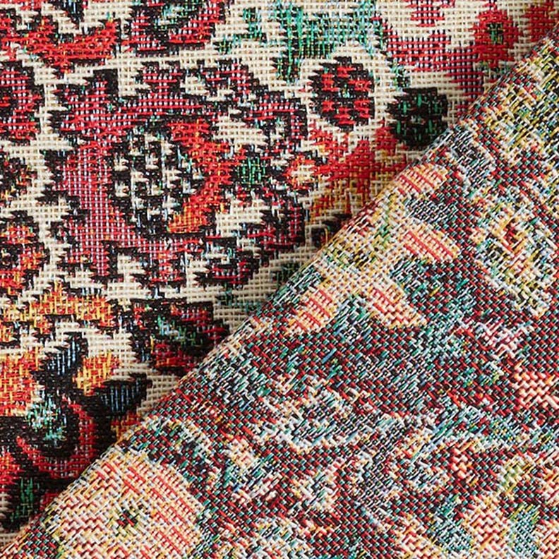 Tecido para decoração Gobelina Tapete oriental – bege claro,  image number 4