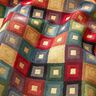 Tecido para decoração Gobelina losangos coloridos lurex,  thumbnail number 3