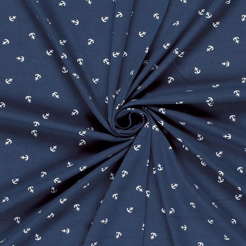 Jersey de algodão Âncora pequena – azul-marinho,  image number 3