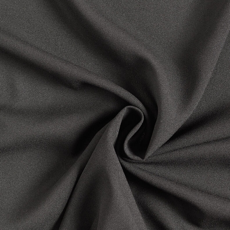 Crepe Georgette – preto,  image number 1