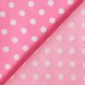 Popelina de algodão Polka Dots – rosa/branco,  thumbnail number 4