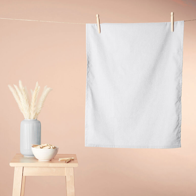 Tecido de algodão Cretone Liso – branco,  image number 8