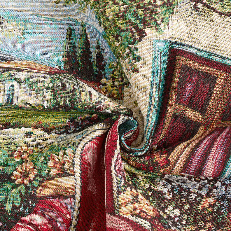 Painel decorativo Gobelina Vespa – carmin/bege claro,  image number 3