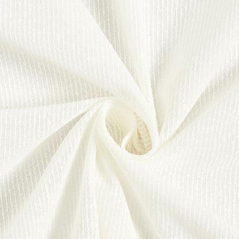Tecido para cortinados Riscas Fio efeitos especiais 300 cm – branco,  image number 1