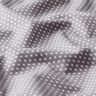 Popelina de algodão estrelas pequenas – cinzento/branco,  thumbnail number 2
